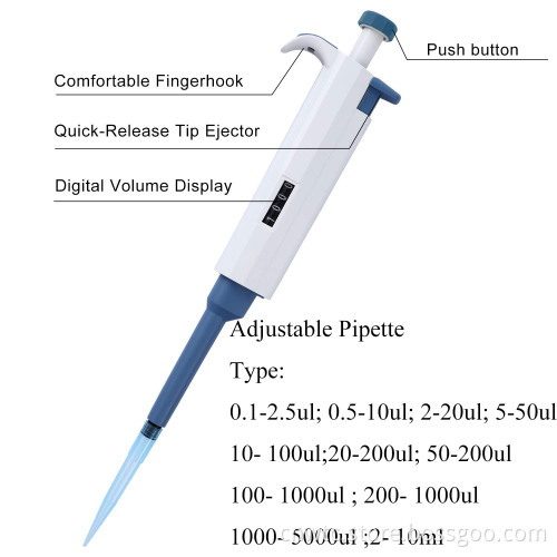 Adjustable Pipette: Laboratory Tool for Precise Liquid Measurement